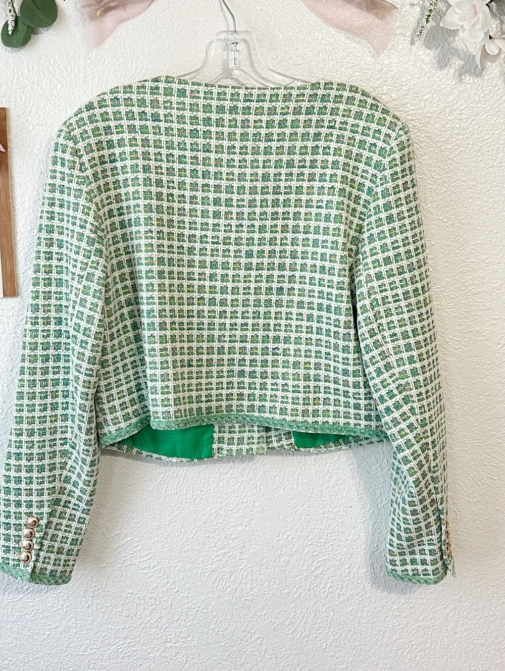 NWT Walter Baker Harmony Tweed Cropped Jacket - Picture 6 of 9